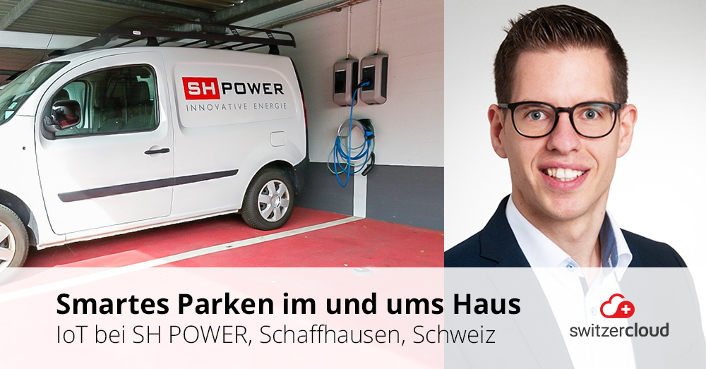 Smartes Parking bei SH POWER AG, Schaffhausen